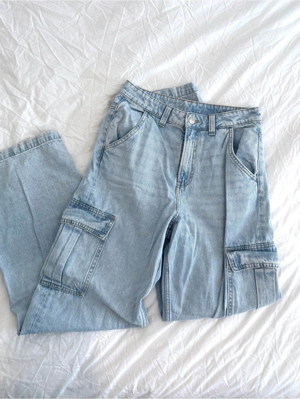 Divided Light Wash Blue Boyfriend Jeans